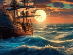 Sailing On A Full Moon