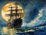 Sailing On A Full Moon