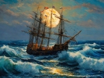 Sailing On A Full Moon