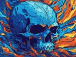 Blue Skull
