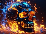 Blue Skull