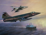F-104 Starfighter and Mig-21