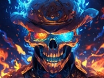 Blue Skull