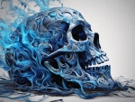 Blue Skull