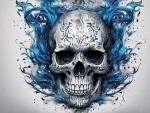 Blue Skull