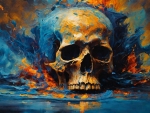Blue Skull