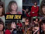Phyllis Douglas as Yeoman Mears and Space Hippie
