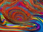 Psycedelic Hippie Abstract