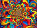 Psycedelic Hippie Abstract