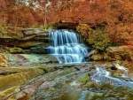 Autumn Waterfall