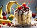 Banana Split Sundae