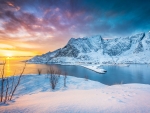 Lofoten Islands in Winter, Norway