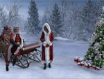 Santa and Mrs Claus