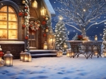 Cozy Christmas House