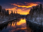 Winter Sunset