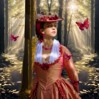 Era Of Modest Women In Victorian Color Mix