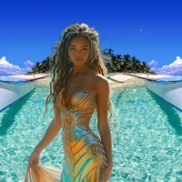 Color Block In Hawaii Beauty