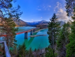 Lake Sylvenstein, Bavarian Alps