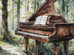 Piano In The Forest
