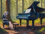 Piano In The Forest