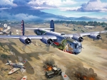 Consolidated B-24 Liberator Art