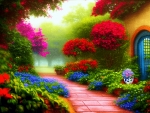 Flower Garden Archway