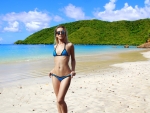 Bikini Model has the Beach to Herself