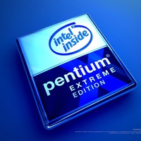 Blue Pentium Extreme Edition