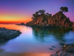 Sunrise At The Costa Brava, Catalonia, Spain