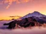 Mt. Baker in late October, Washington