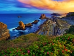 Bay of Biscay, Costa Quebrada, Spain