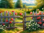 Spring fence