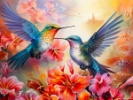 Hummingbird Love