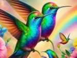 Rainbow Hummingbirds