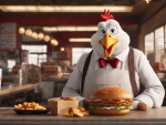 Foghorn Leghorn Working In KFC