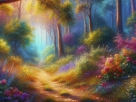 Pathway to Magical Forest