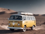 Volkswagen On The Moon