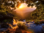 Morance Waterfall, Lamington NP, Queensland, Australia