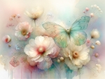 Pastel Flower Art