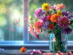 Bouquet of colorful flowers