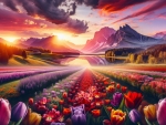 Breathtaking Tulip Fields
