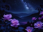 Starry Mountain Serenity