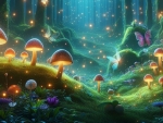 Magical Mushroom Forest