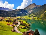 Lake Lungern, Switzerland