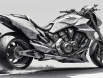 Futuristic Motorcycle