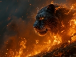 Fire leopard