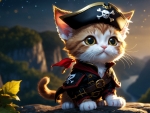 Pirate kitten
