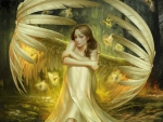 The angel of the canaries