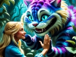 Alice and Cheshire