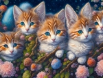 Adorable Kitten Art